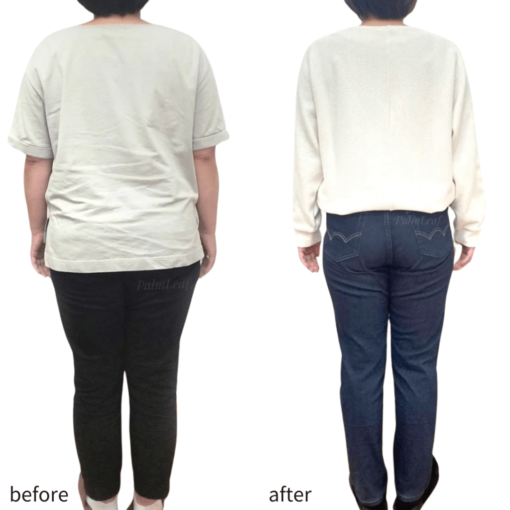 ４８歳マイナス１０キロのダイエットに成功　きつかったLサイズ→Ｓサイズに！