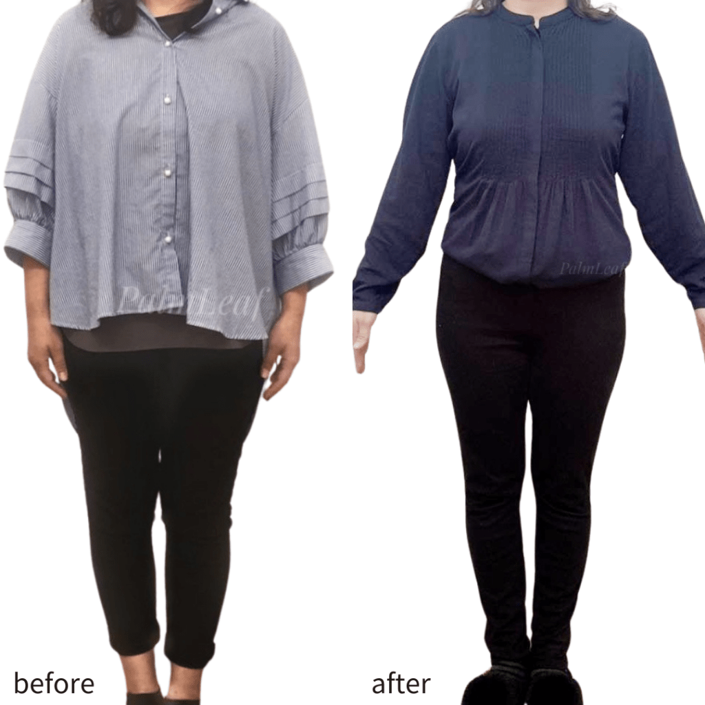 ４か月マイナス１１.２キロ　６７.５キロから５６.４キロ 無理なく楽しくダイエットされています！