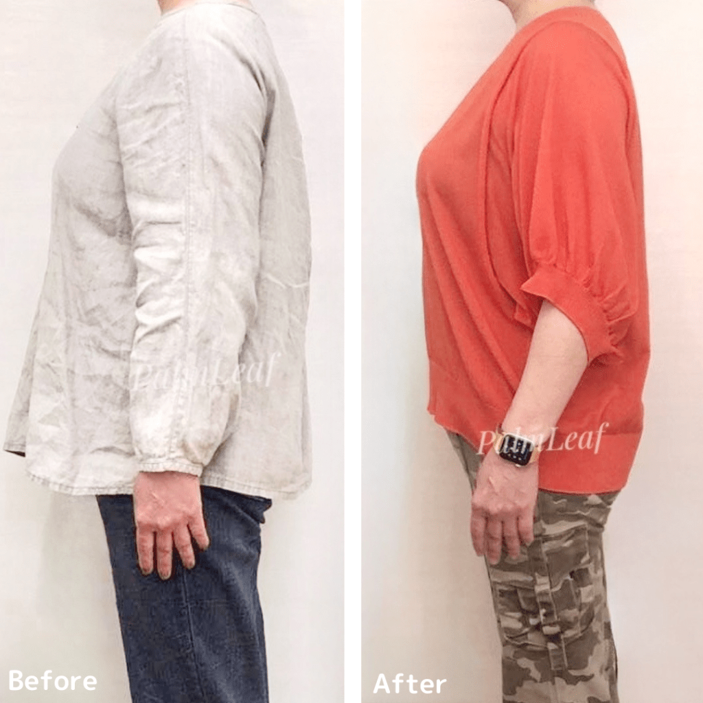 3サイズ痩せたら体が軽い